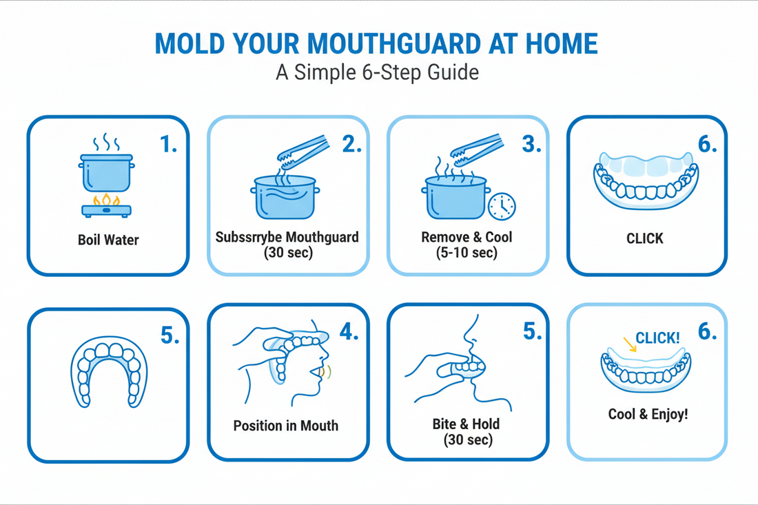 How to Remold a Mouthguard at Home: Step-by-Step