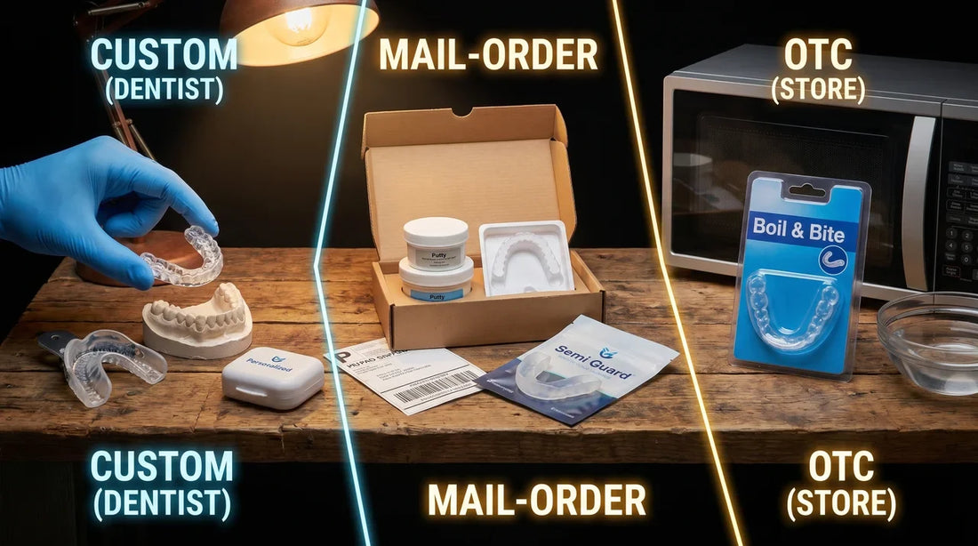 Custom vs Mail-Order vs OTC Night Guard: The Total Cost Breakdown Nobody Shows You