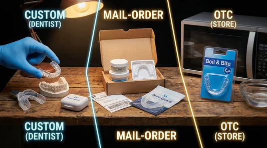 Custom vs Mail-Order vs OTC Night Guard: The Total Cost Breakdown Nobody Shows You