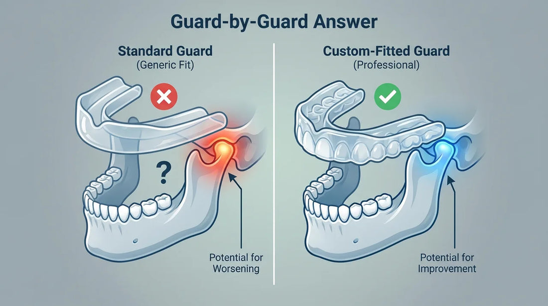 Can Wearing a Night Guard Make TMJ Worse? An Honest, Guard-Type-by-Guard-Type Answer