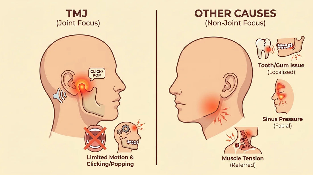 How to Know If Your Jaw Pain Is TMJ — or Something Else: A Symptom-by-Symptom Guide