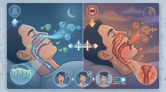Nasal Breathing vs Mouth Breathing During Sleep: What the Science Says and How to Switch