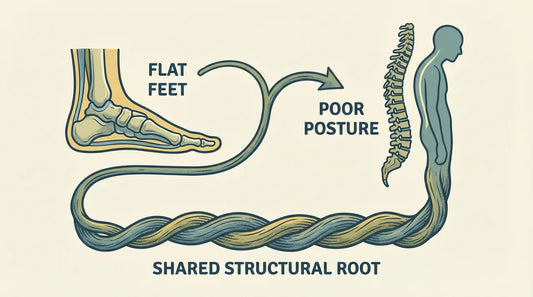 Flat Feet and Posture: Why Both Trace Back to the Same Structural Root