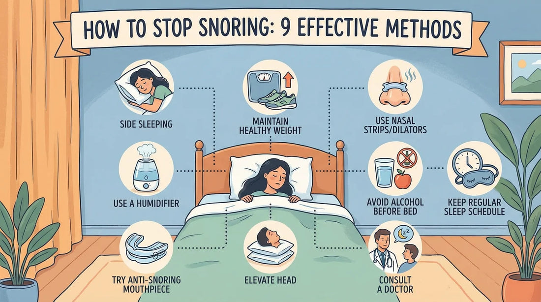 How to Stop Someone from Snoring: 9 Methods That Actually Work
