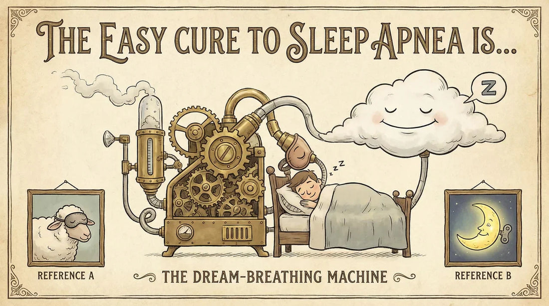 Guess what the easy cure to sleep apnea is?