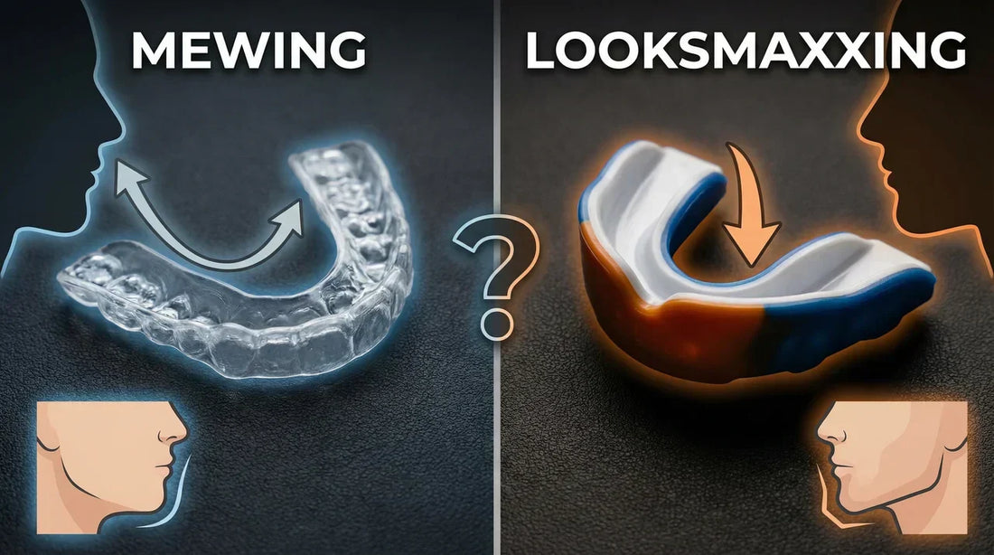Mewing vs. Looksmaxxing Mouthguards: What's More Effective for Your Jawline?
