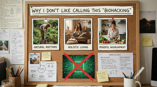 Why I don't like calling this 'biohacking'