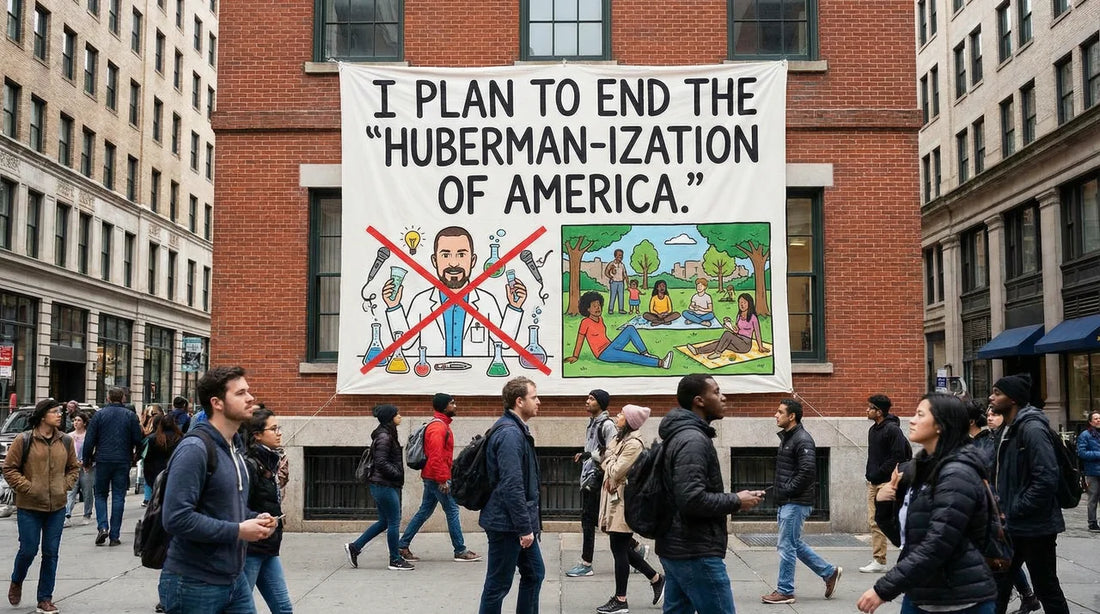 I plan to end the "Huberman-ization of America"
