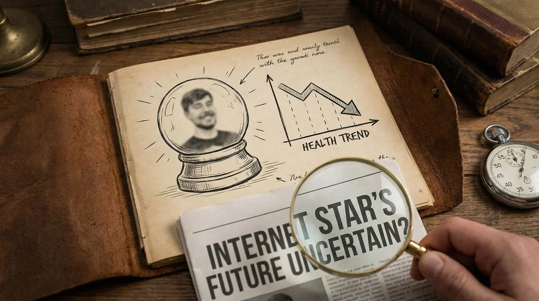I predict the health decline of MrBeast