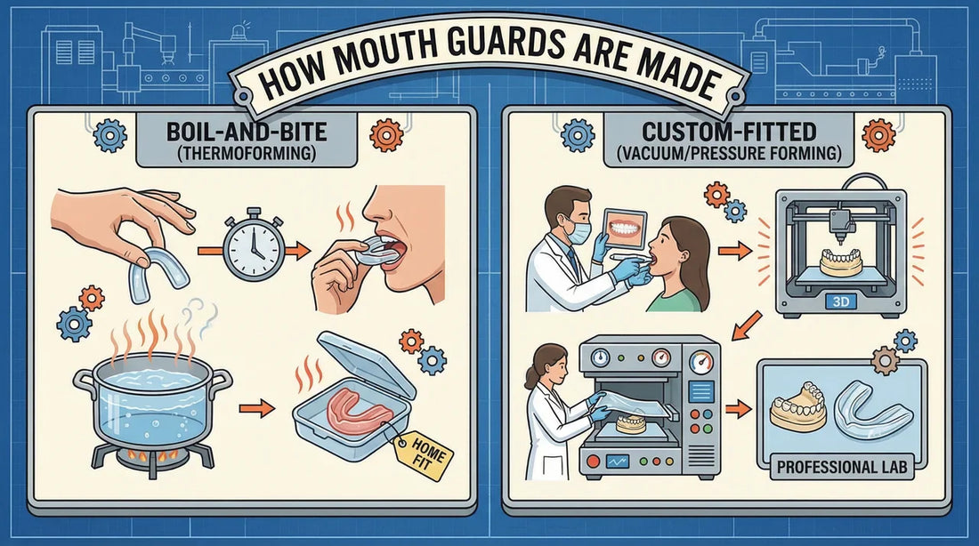 How Mouth Guards Are Made: Understanding the Manufacturing Differences