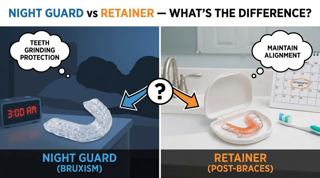 Night Guard vs Retainer — What's the Difference?