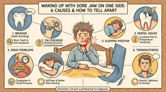 Waking Up With Sore Jaw on One Side: 6 Causes and How to Tell Them Apart