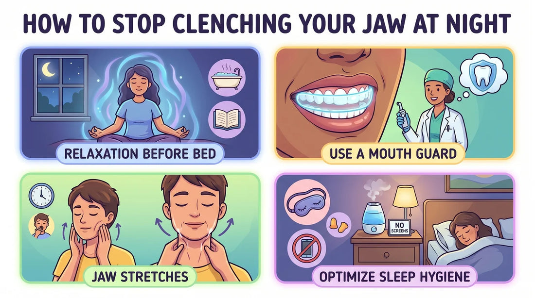 How to Stop Clenching Your Jaw at Night: Every Approach Compared