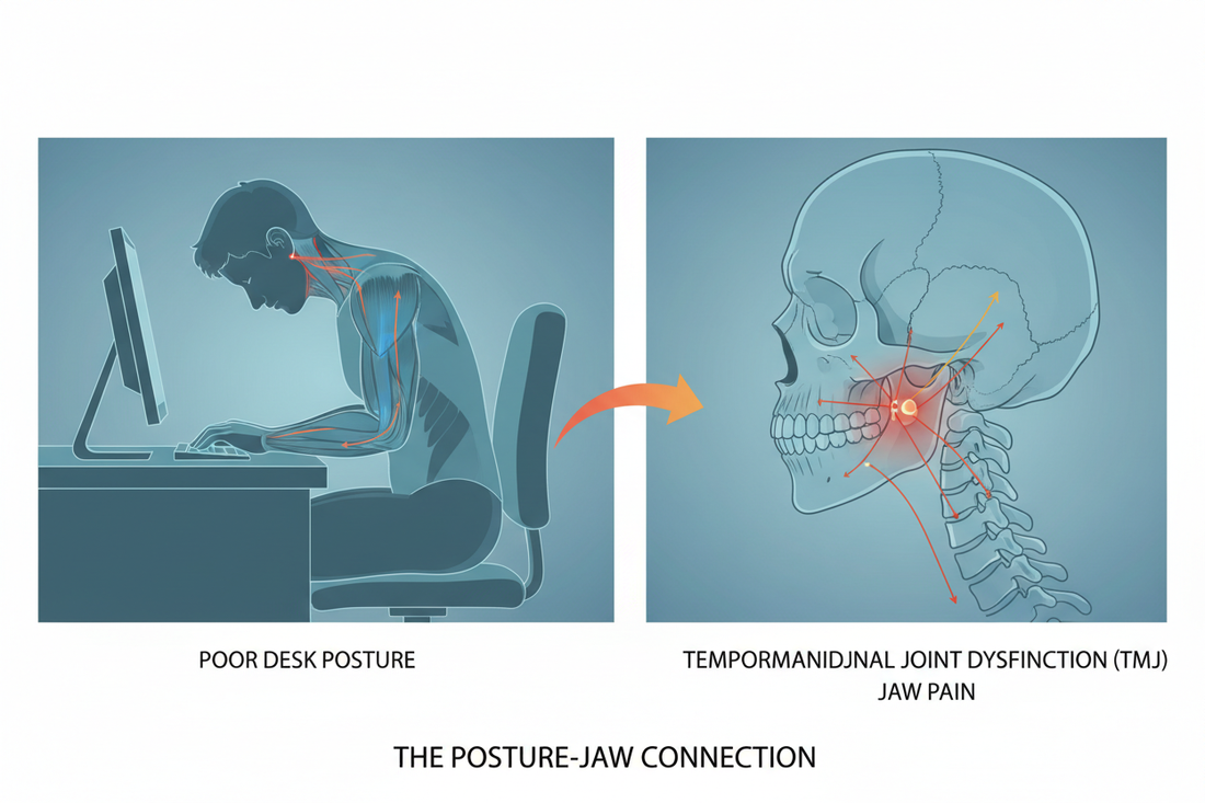 Is Your Desk Job Hurting Your Jaw? (Posture Matters!)