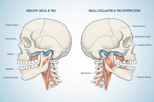 Why TMJ Is a Symptom of Skull Collapse — Not a Jaw Problem