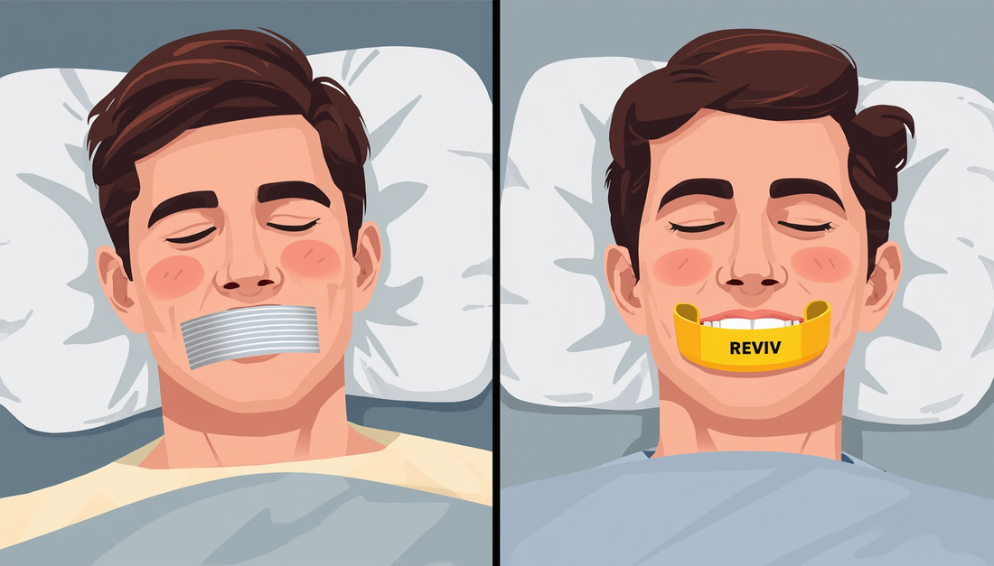 Mouth Tape vs Mouthguard: They're Not Competing Products — One Works, One Doesn't