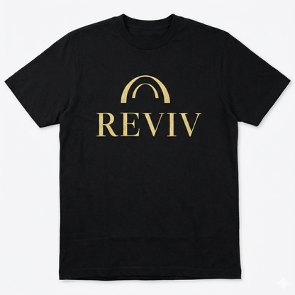 Reviv Signature Logo T-Shirt, 100% cotton, Unisex