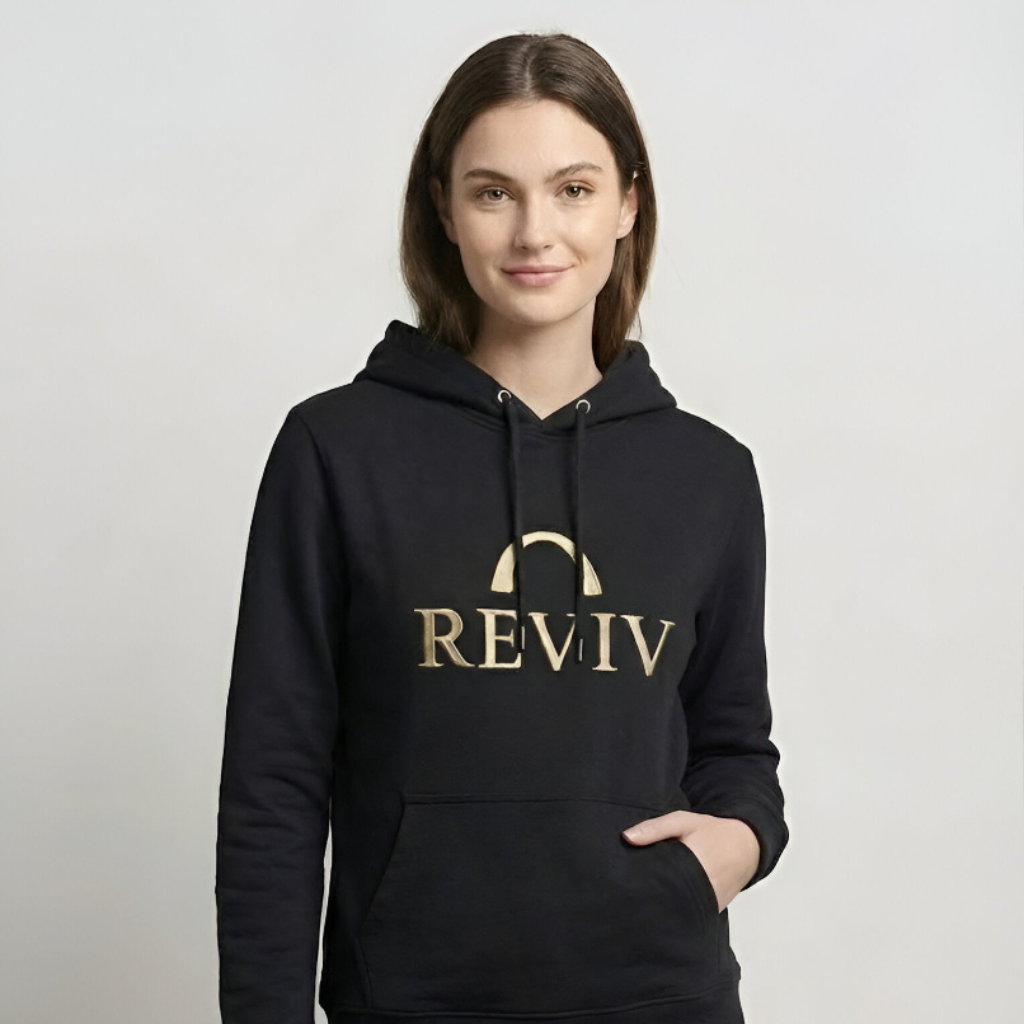 Reviv Signature Logo Hoodie, Unisex