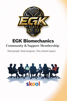 EGK Biomechanics community and support membership