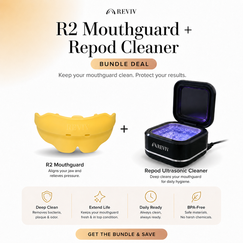 R2 mouthguard + Repod Ultrasonic Cleaner (Bundle Deal)