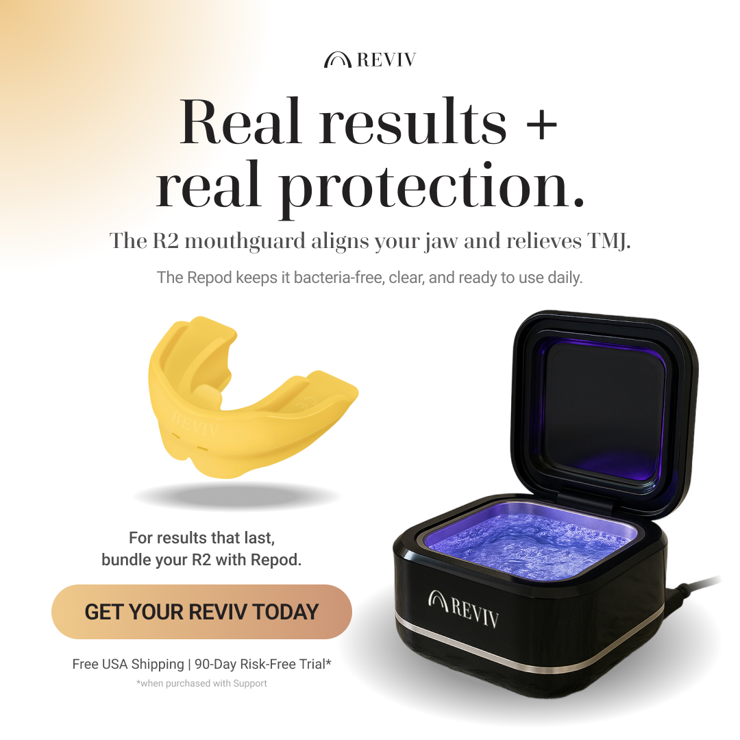 R2 mouthguard + Repod Ultrasonic Cleaner (Bundle Deal)