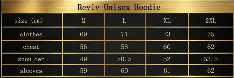 Reviv Unisex Hoodie