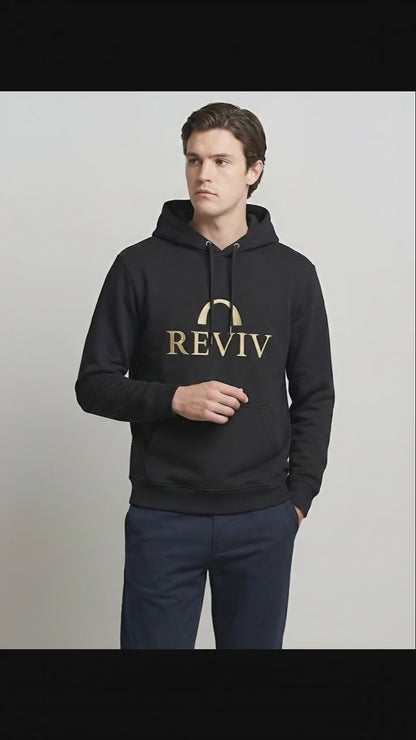 Reviv Signature Logo Hoodie, Unisex
