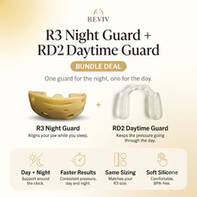 Reviv R3 night guard plus RD2 daytime guard bundle deal